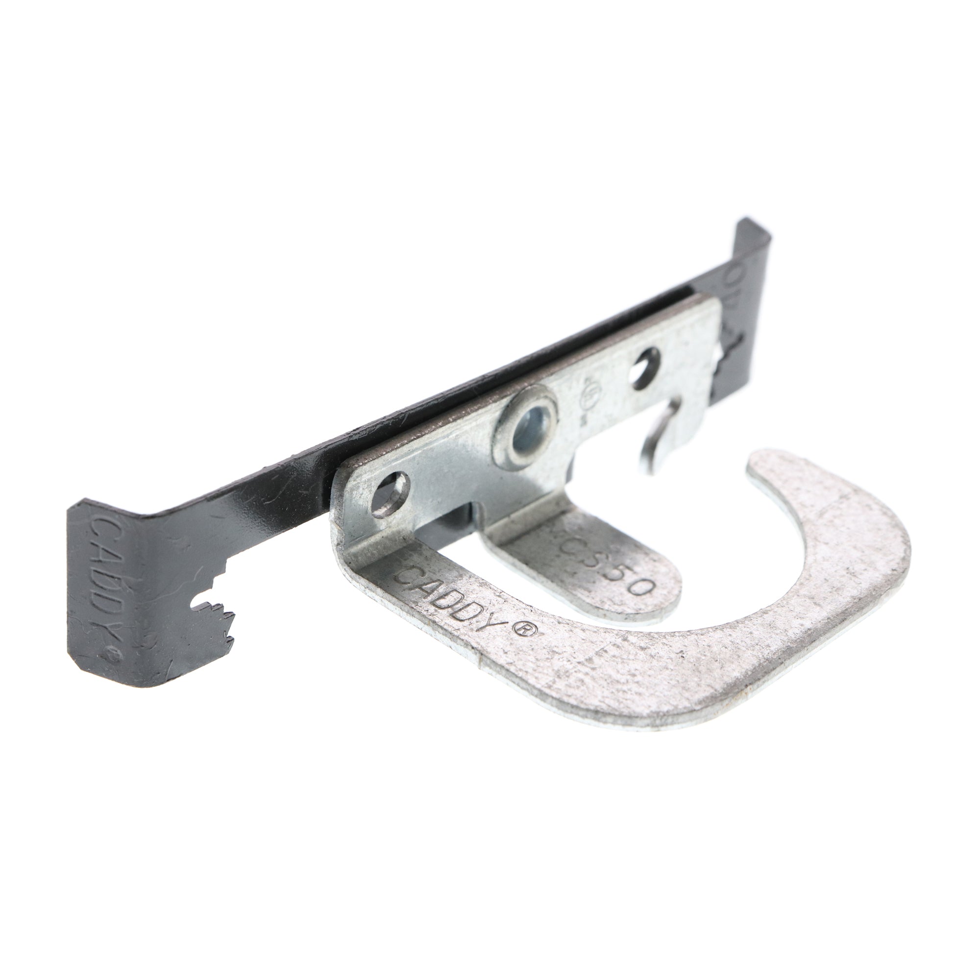 Erico MCS10024 Steel Cable Support Bracket With Flange Clip (3) 14-3 to (2)  10-2