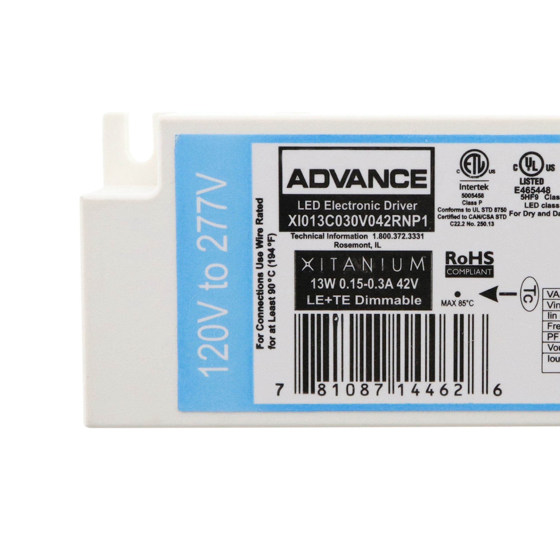 Advance Ballast XI013C030V042RNP1