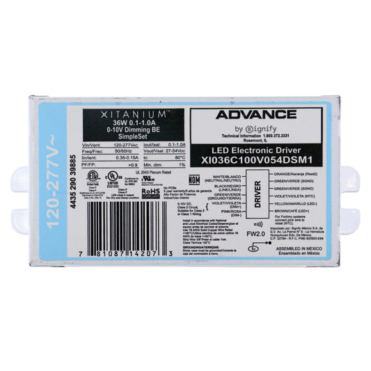 Advance XI036C100V054DSM1