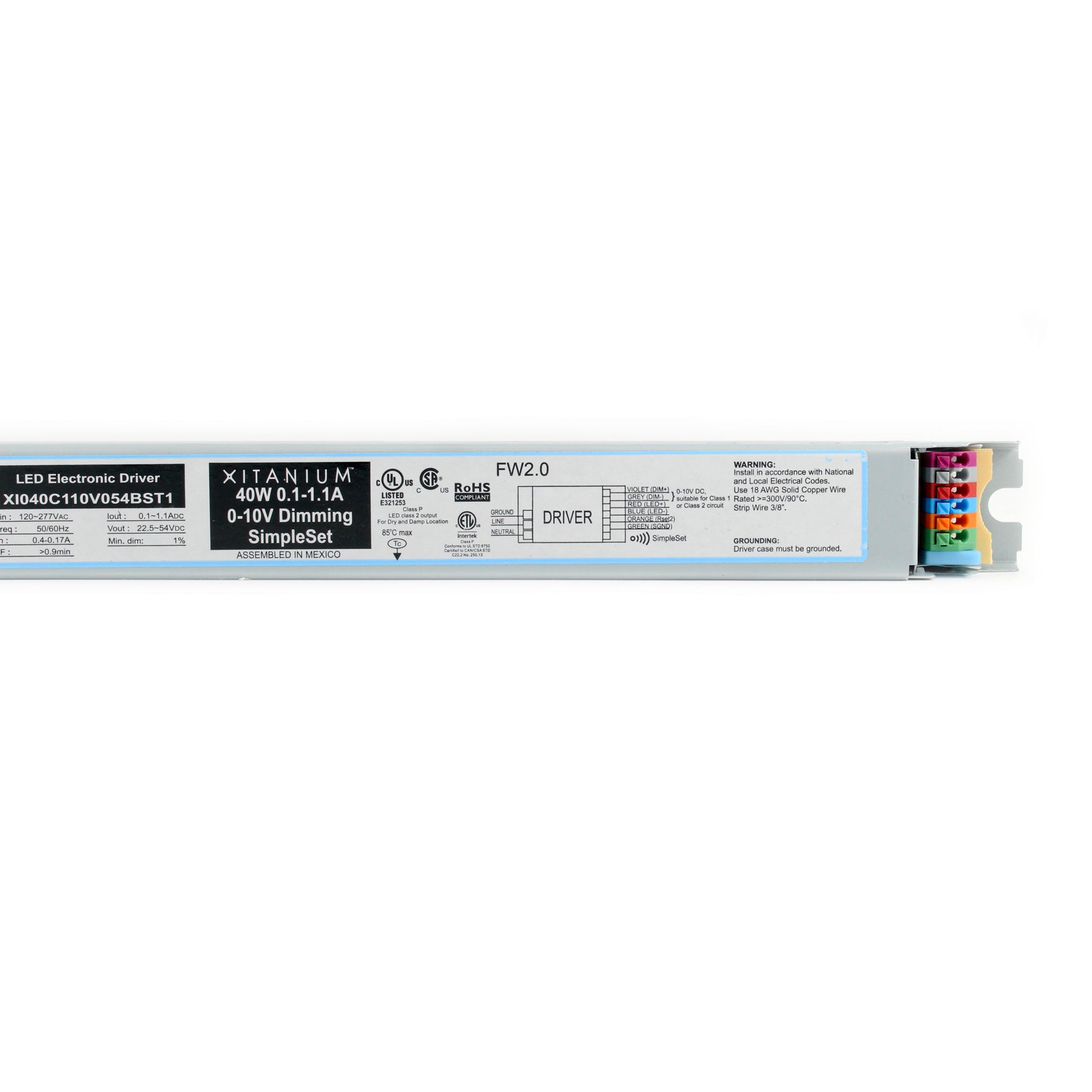 Advance Ballast XI040C110V054BST1