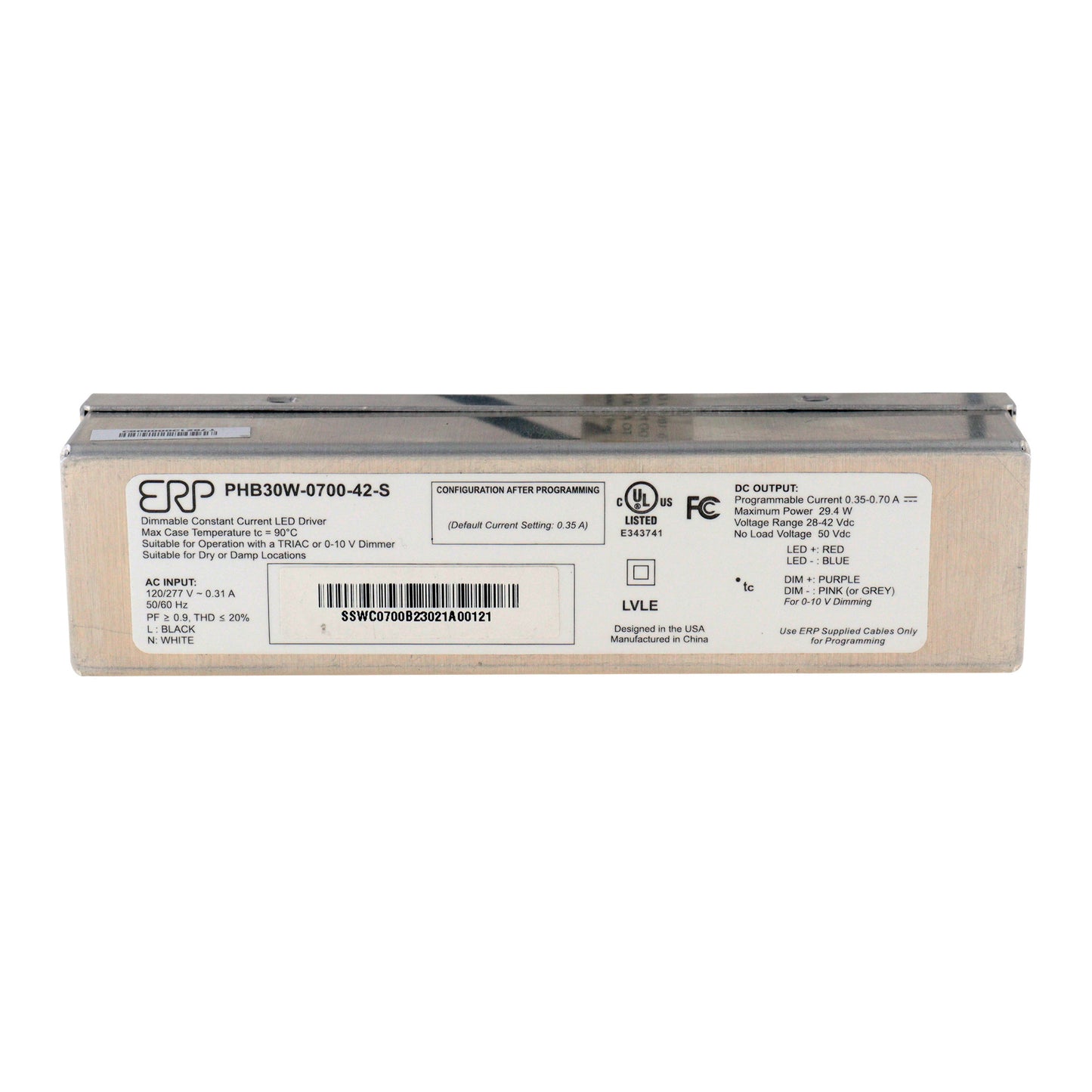 ERP Power PHB30W-0700-42-S